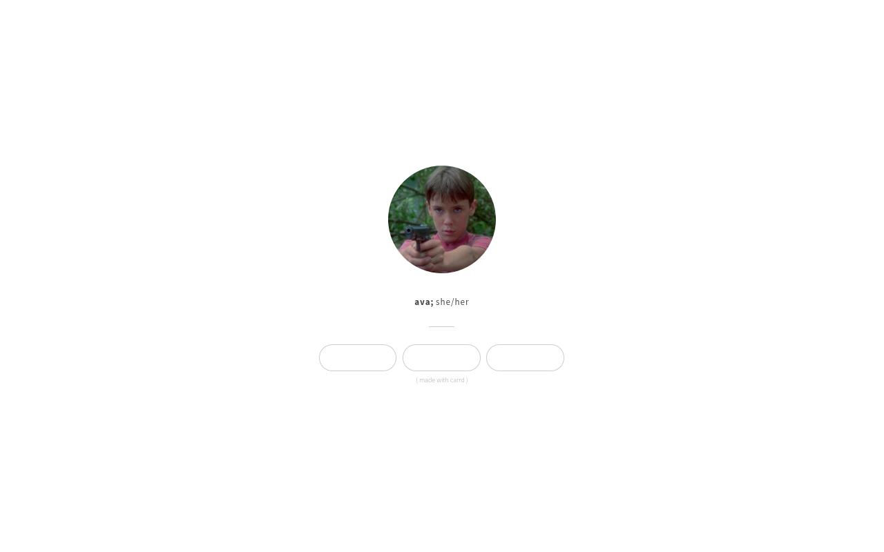 Carrd profile picture for @whim
